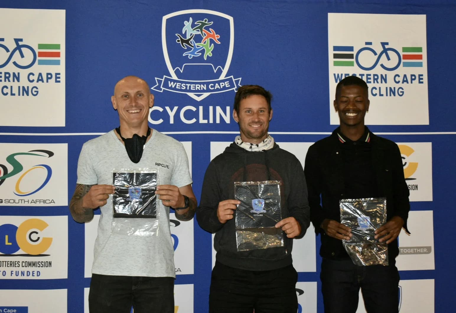 BMX riders and track action from the Western Cape BMX community