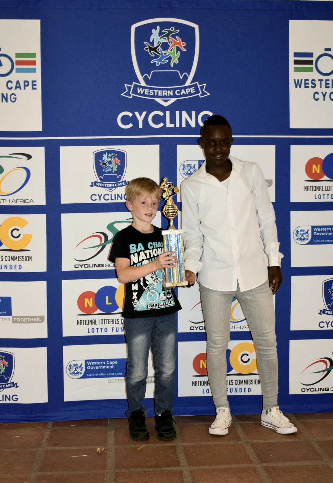 BMX riders and track action from the Western Cape BMX community