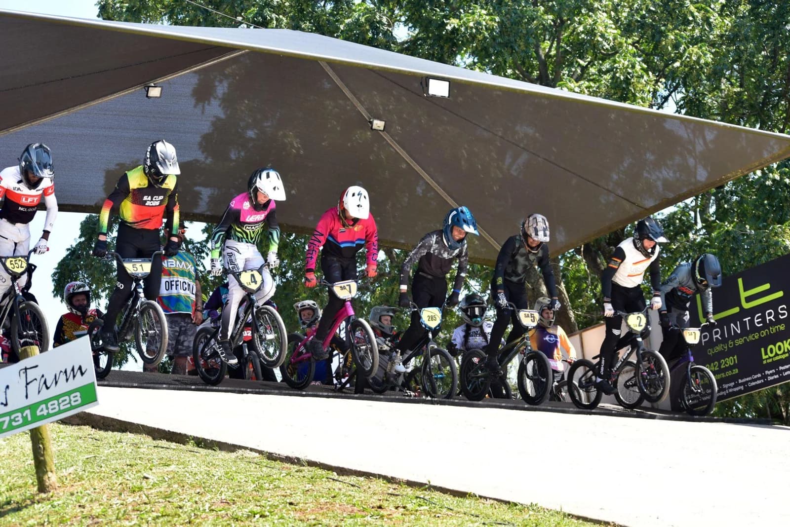 BMX racing at Pietermaritzburg