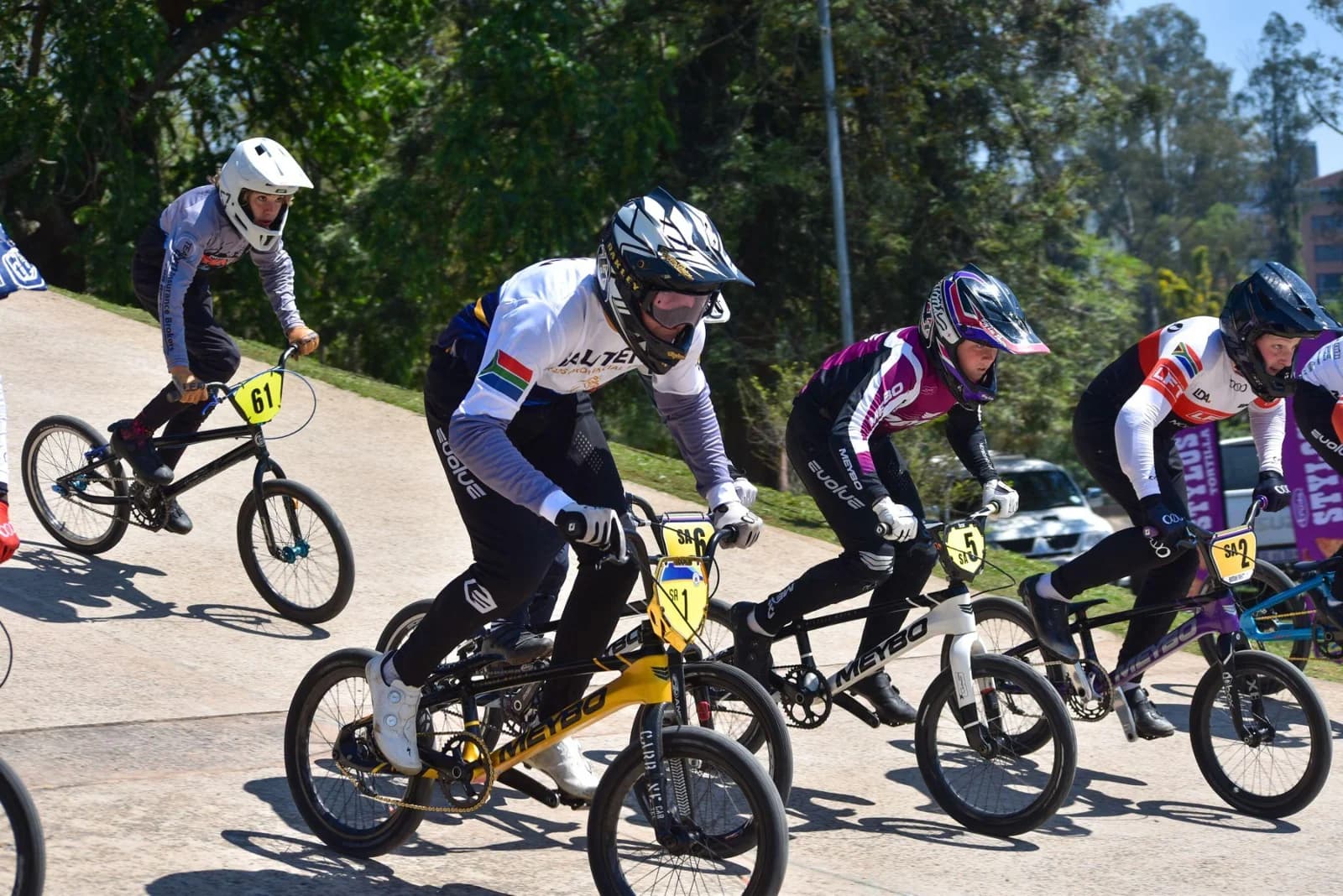 BMX racing at Pietermaritzburg